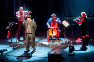 A Balanescu Quartet koncertje Budapesten