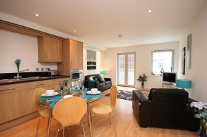 Belváros újépítésű lakás