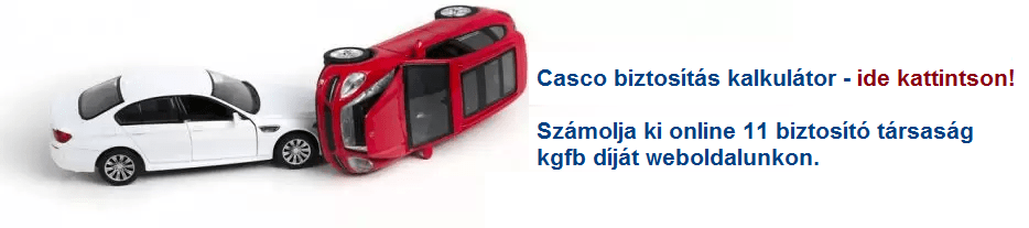 Casco biztosítás kalkulátor