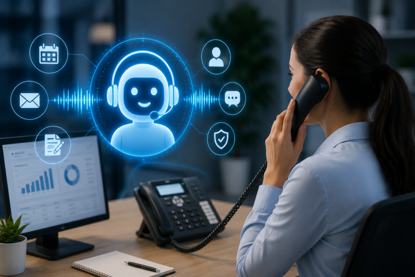 Mesterséges intelligencia alapú telefonos asszisztens